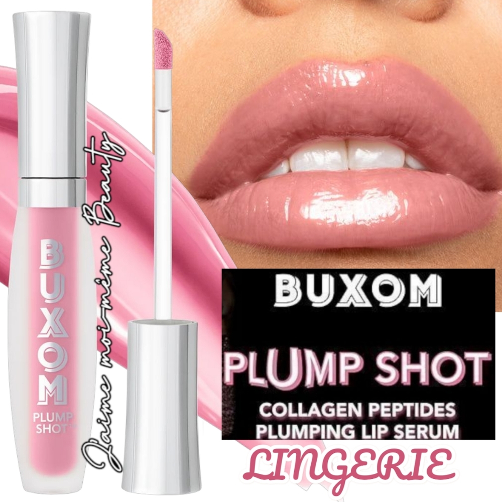 Buxom Sheer Tint Collagen Infused Pluming Lip Serum In LINGERIE (BABY Pink)